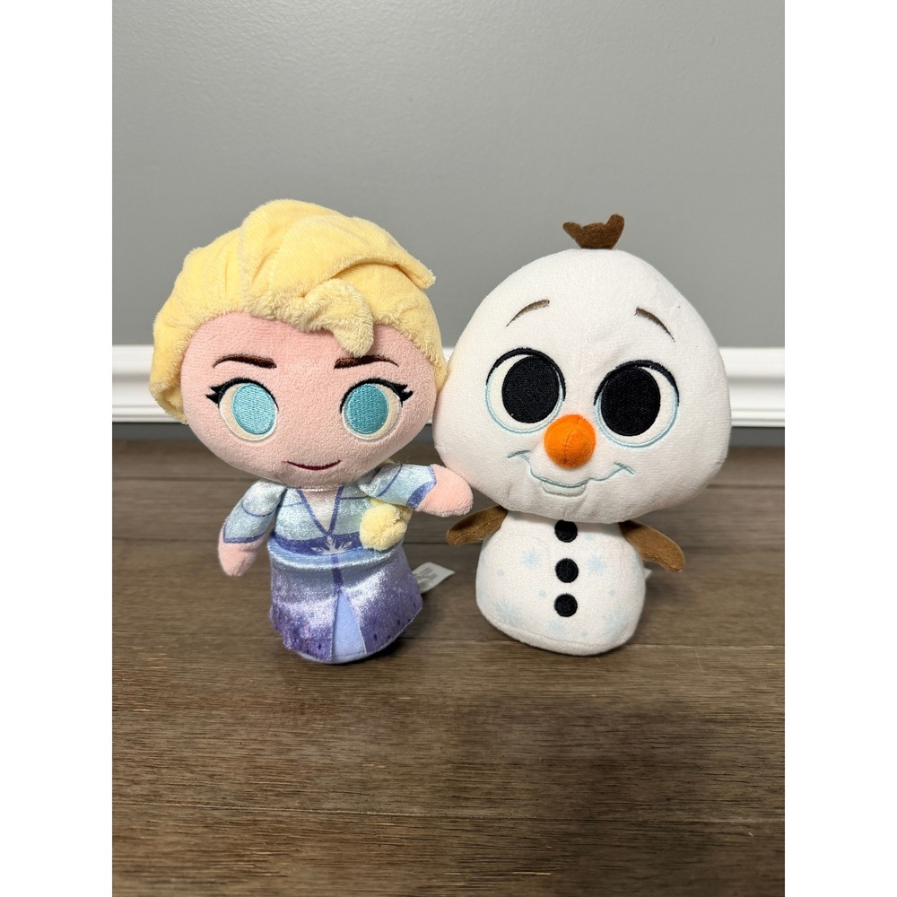 Disney Frozen Funko Elsa and Olaf Plush‎ Set